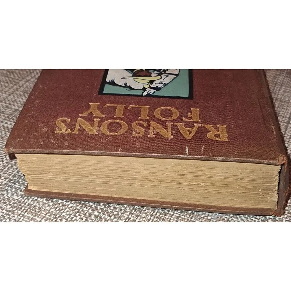 Ranson's Folly By Richard Harding Davis Vintage HC 1902 1st Edition Western